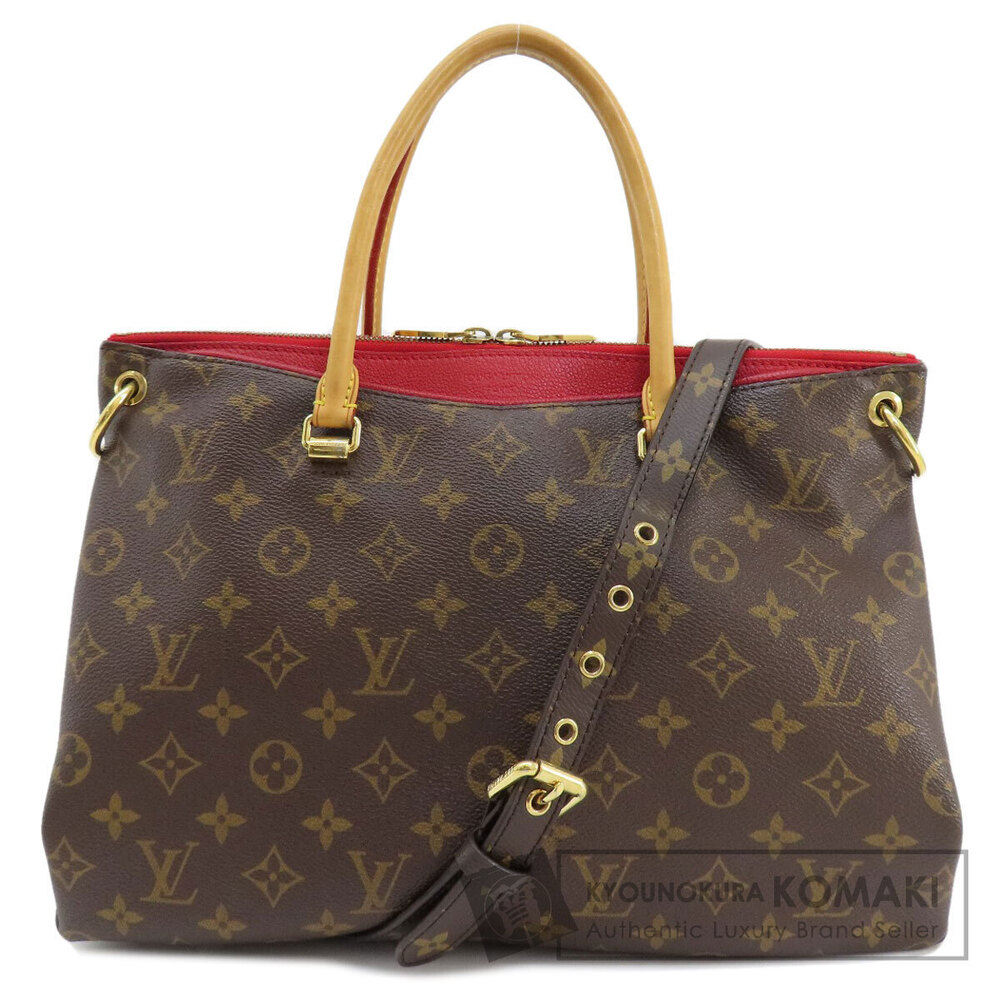 Louis Vuitton Pallas Tote Bag Monogram Canvas